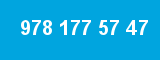 978 177 57 47 978 177 57 47